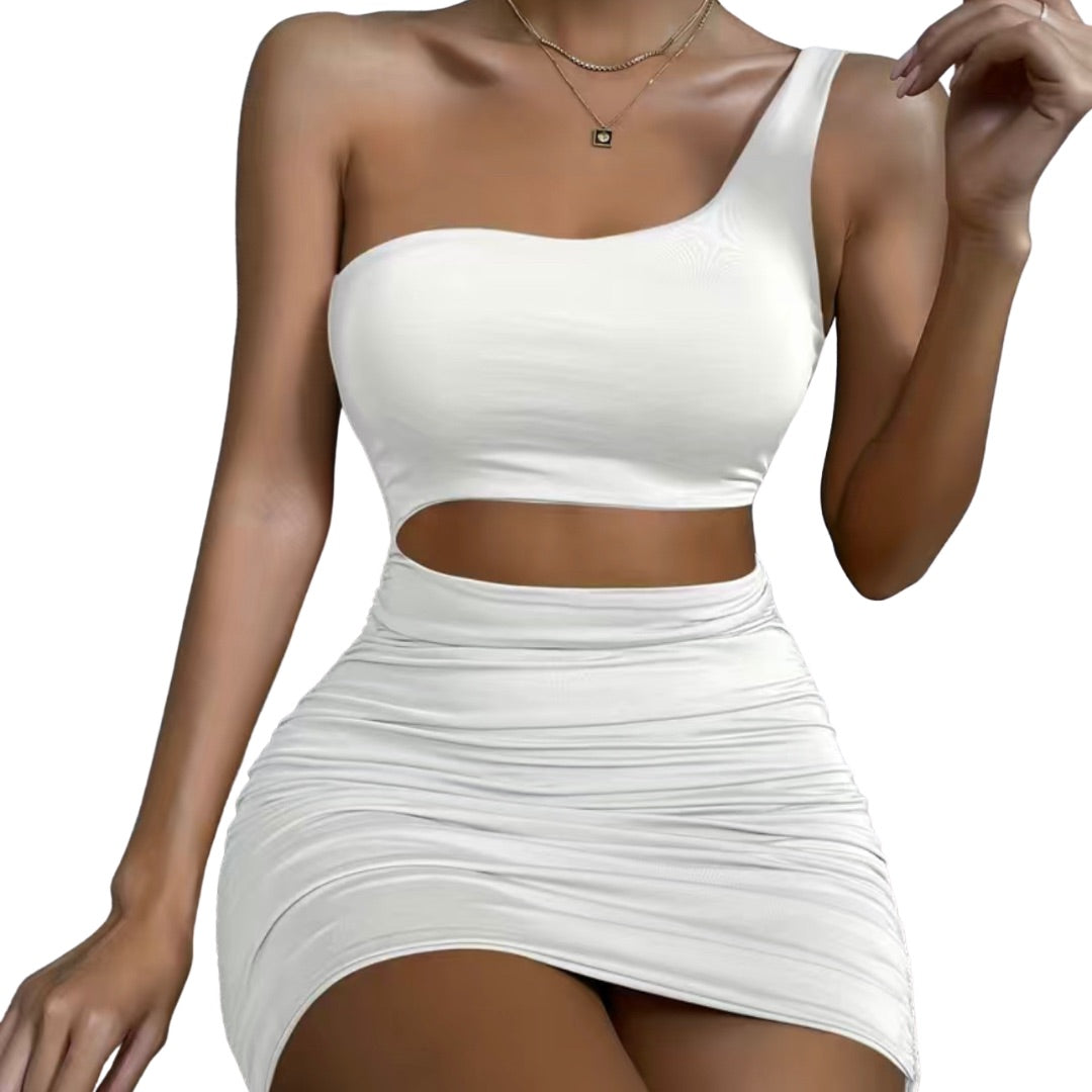 Cut out white Dress