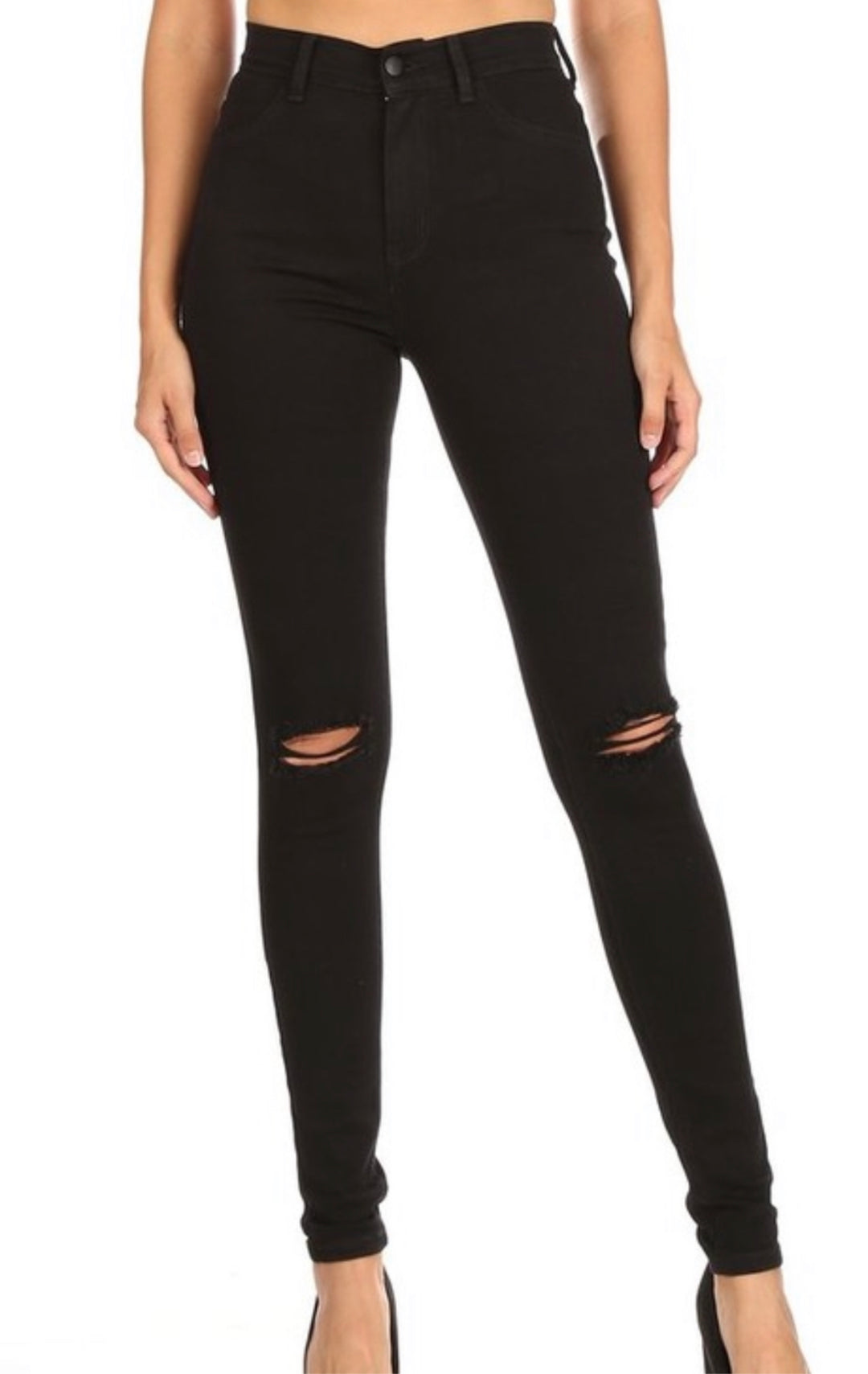%pro Black High waisted Skinny Jeans duct_title% freeshipping - The Malika Experience