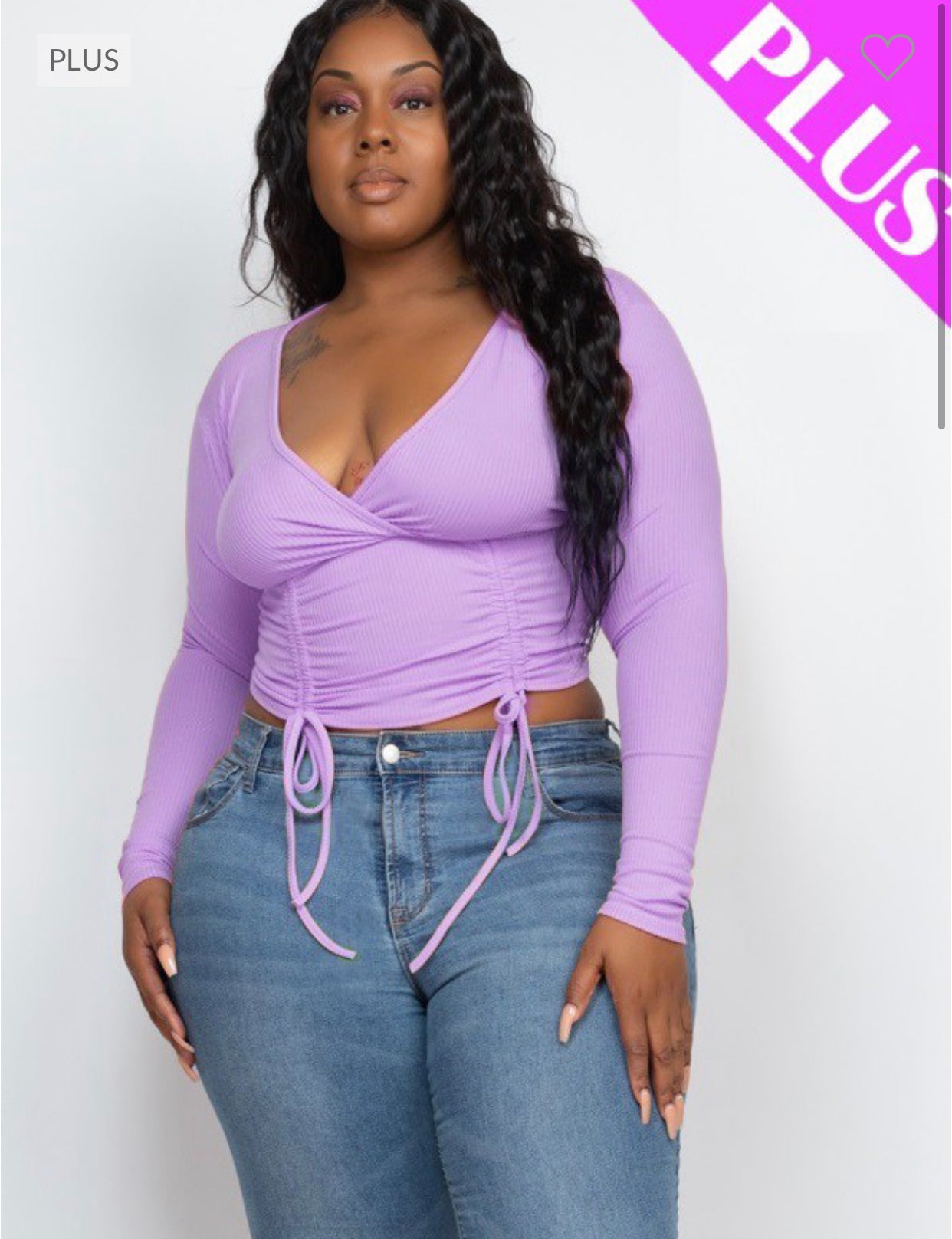 %pro Plus Size Orchid Top duct_title% freeshipping - The Malika Experience